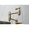 Kingston Brass Deck Mount Pot Filler, Brushed Brass KS3707BAL - alternate 2